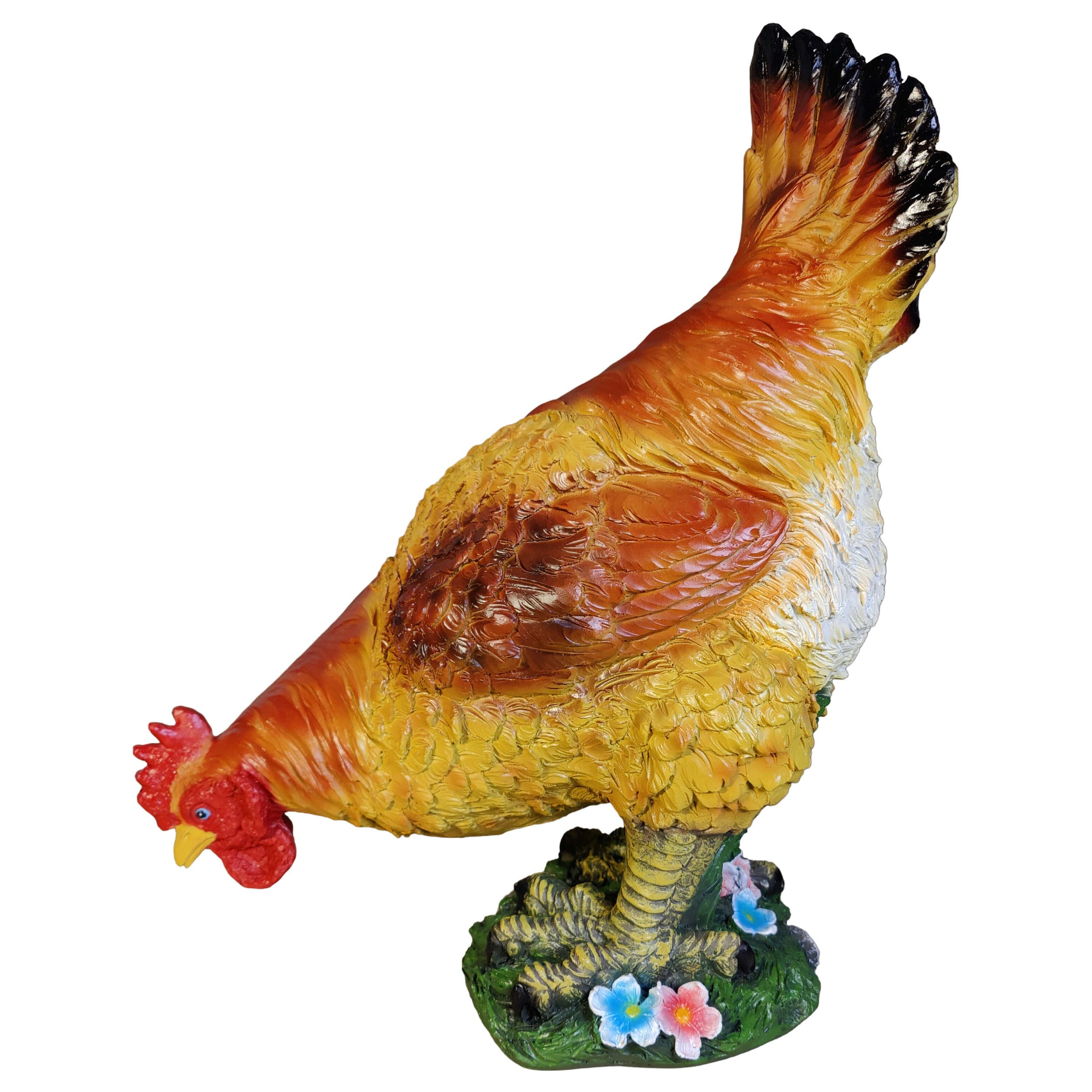 Deko Huhn groß Deko Hühner für draußen Gartendeko Hühner lebensechte Deko Henne