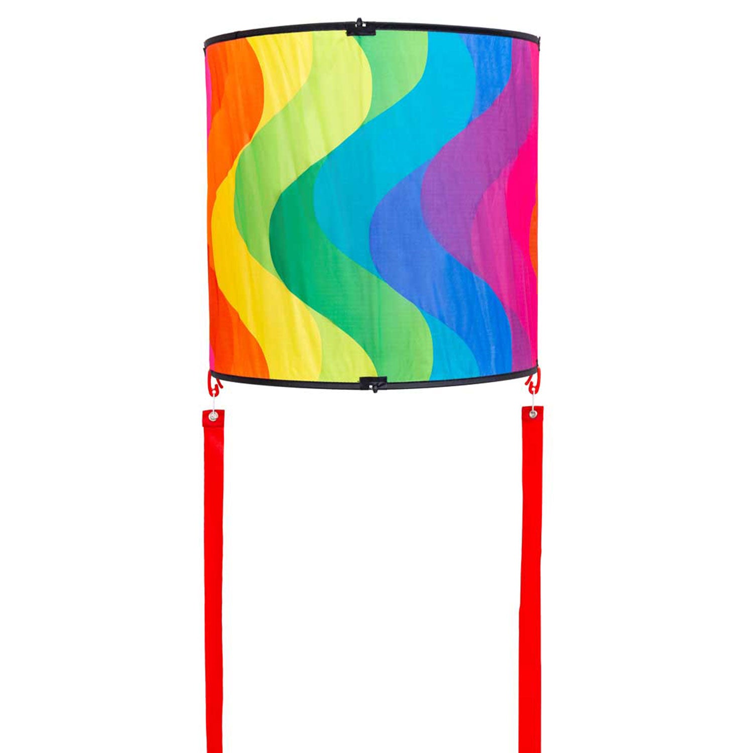 HQ Kinderdachen Einleiner Cylinder Kite Rainbow 38 cm