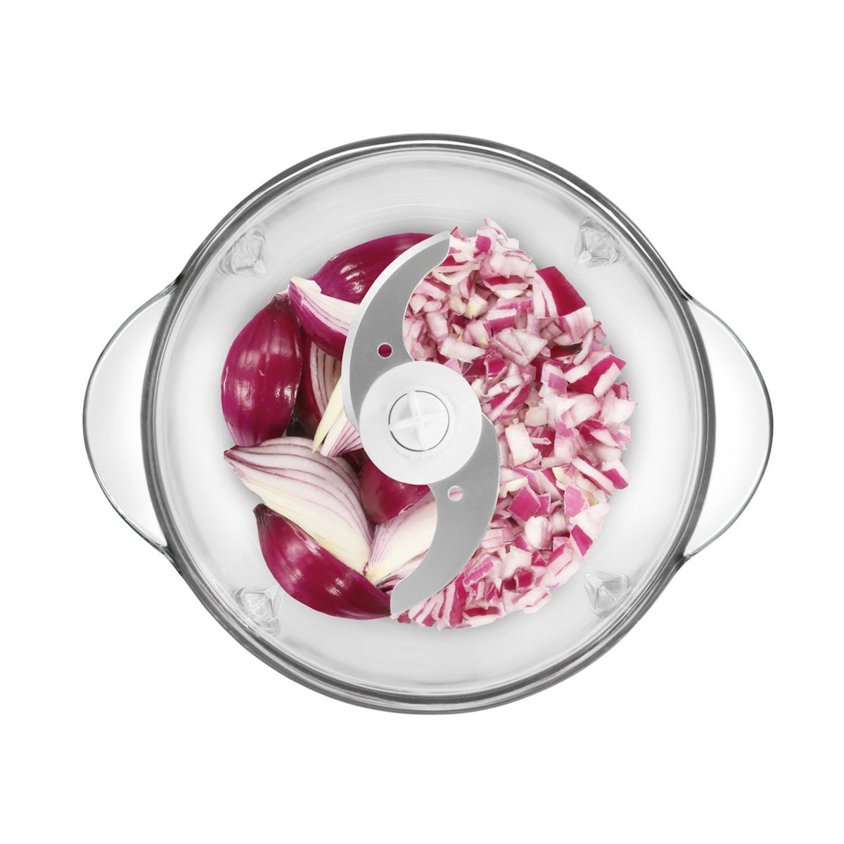 Tescoma GrandCHEF Akku-Zerkleinerer 1 l, 200 W mit Schlagscheibe