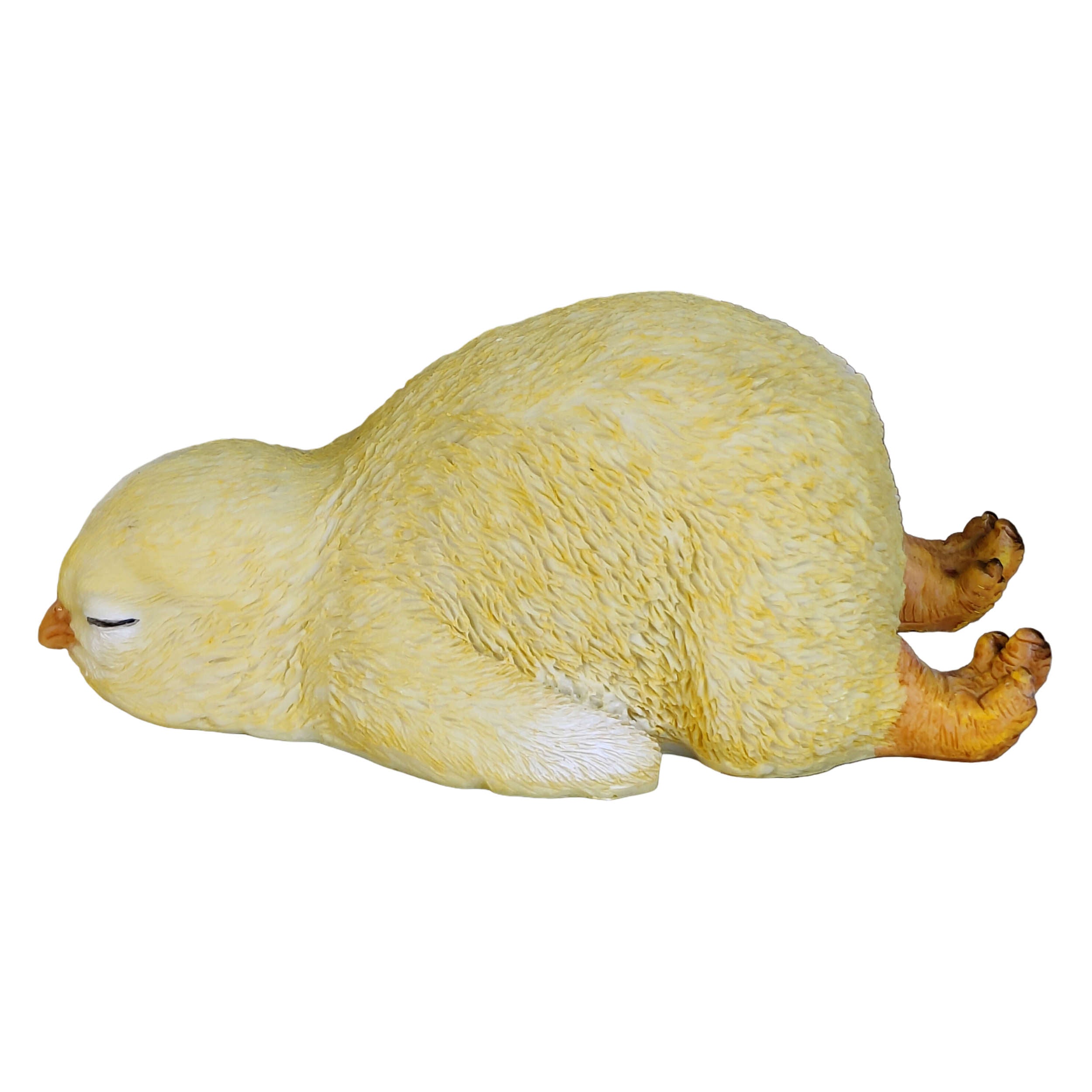 Deko Küken schlafend Küken Figur Osterküken für Osterdeko Haus und Garten