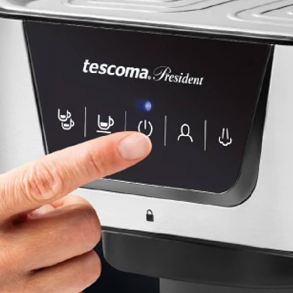Tescoma PRESIDENT Siebträger Espressomaschine 19 bar, 1,5 l, 1050 W