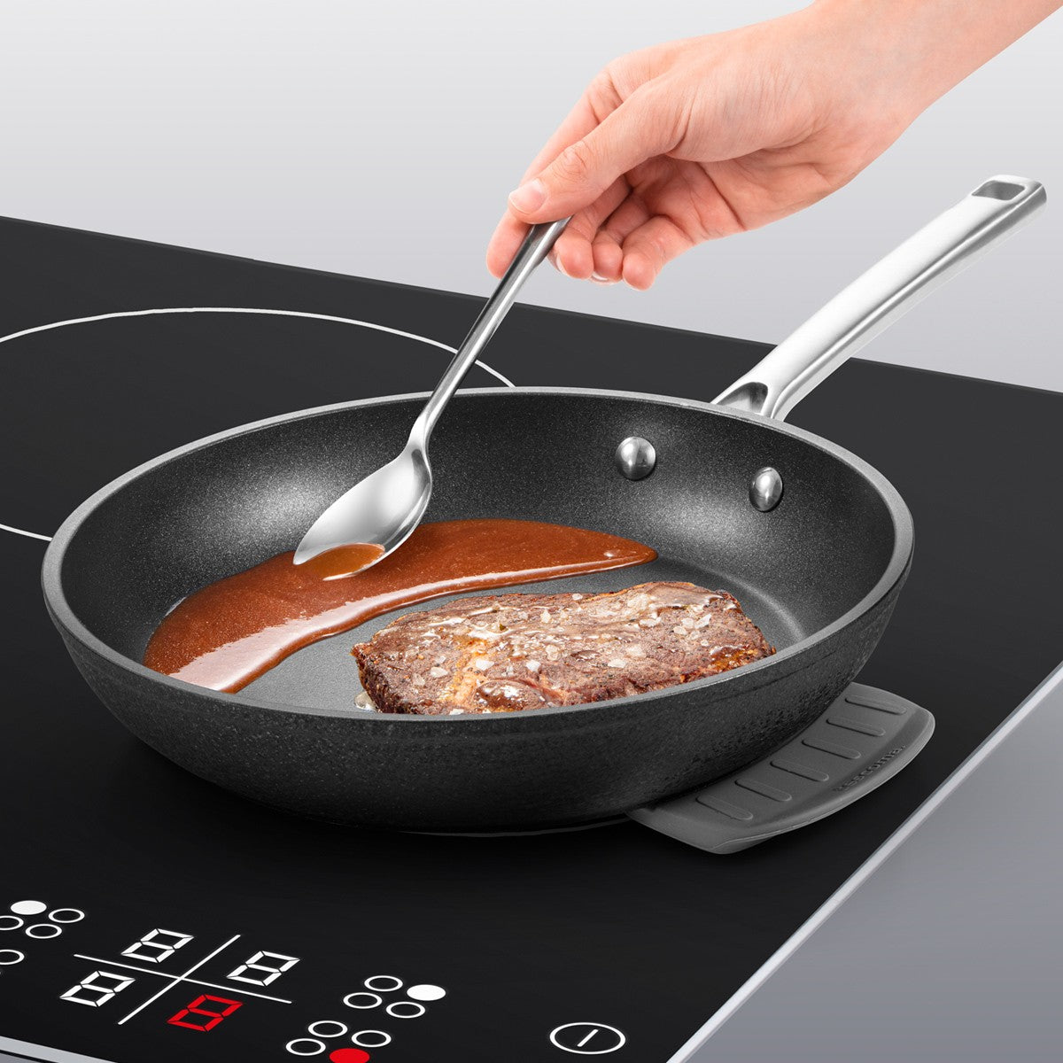 Tescoma Keil unter Bratpfanne GrandCHEF – Zubehör für Induktionskochfeld