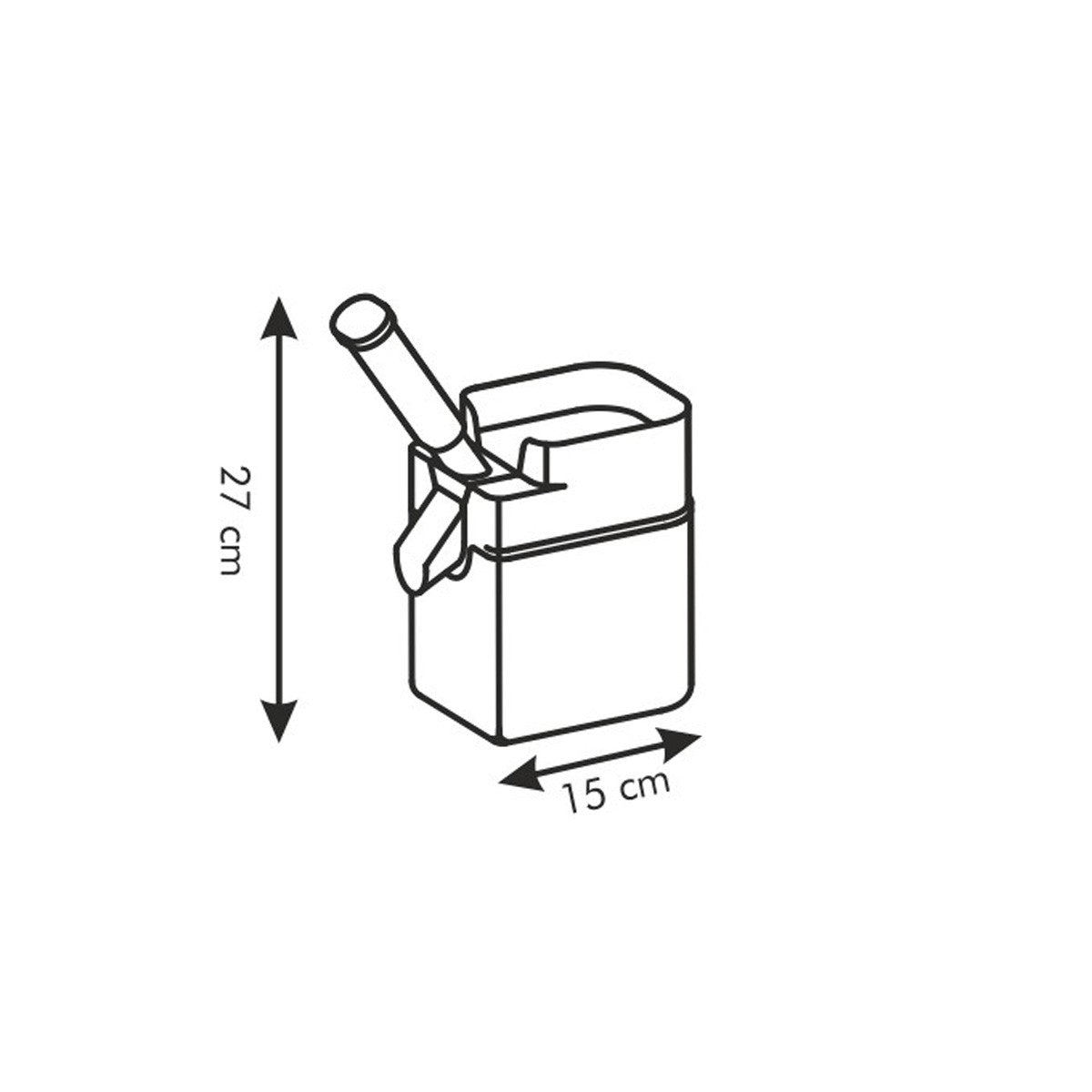 Tescoma Kirschentkerner HANDY – Kirschenentsteiner für Obst und Backen