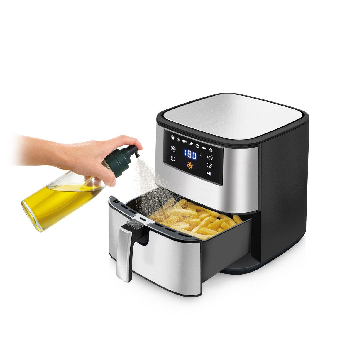 Tescoma Öl-/Essigsprüher mit Ausgießer GrandCHEF 250 ml – Küchen-Dosierer