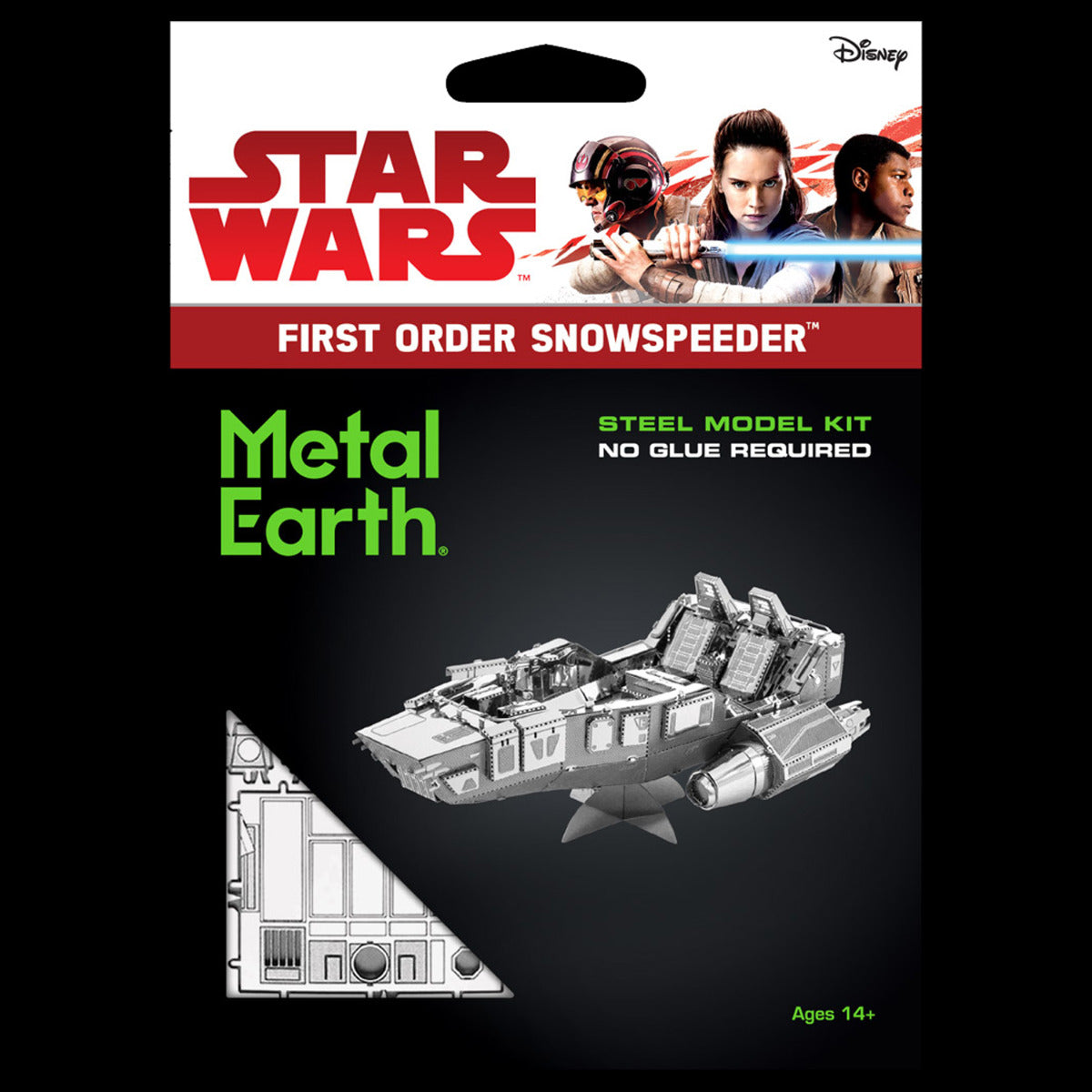 Metal Earth Metallbausätze MMS268 Star Wars EP7 F.O. Snowspeeder First Order Metall Modell
