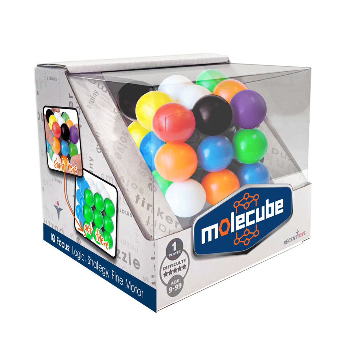 Meffert´s Mole Cube 3D Puzzle Würfel Geduldsspiel
