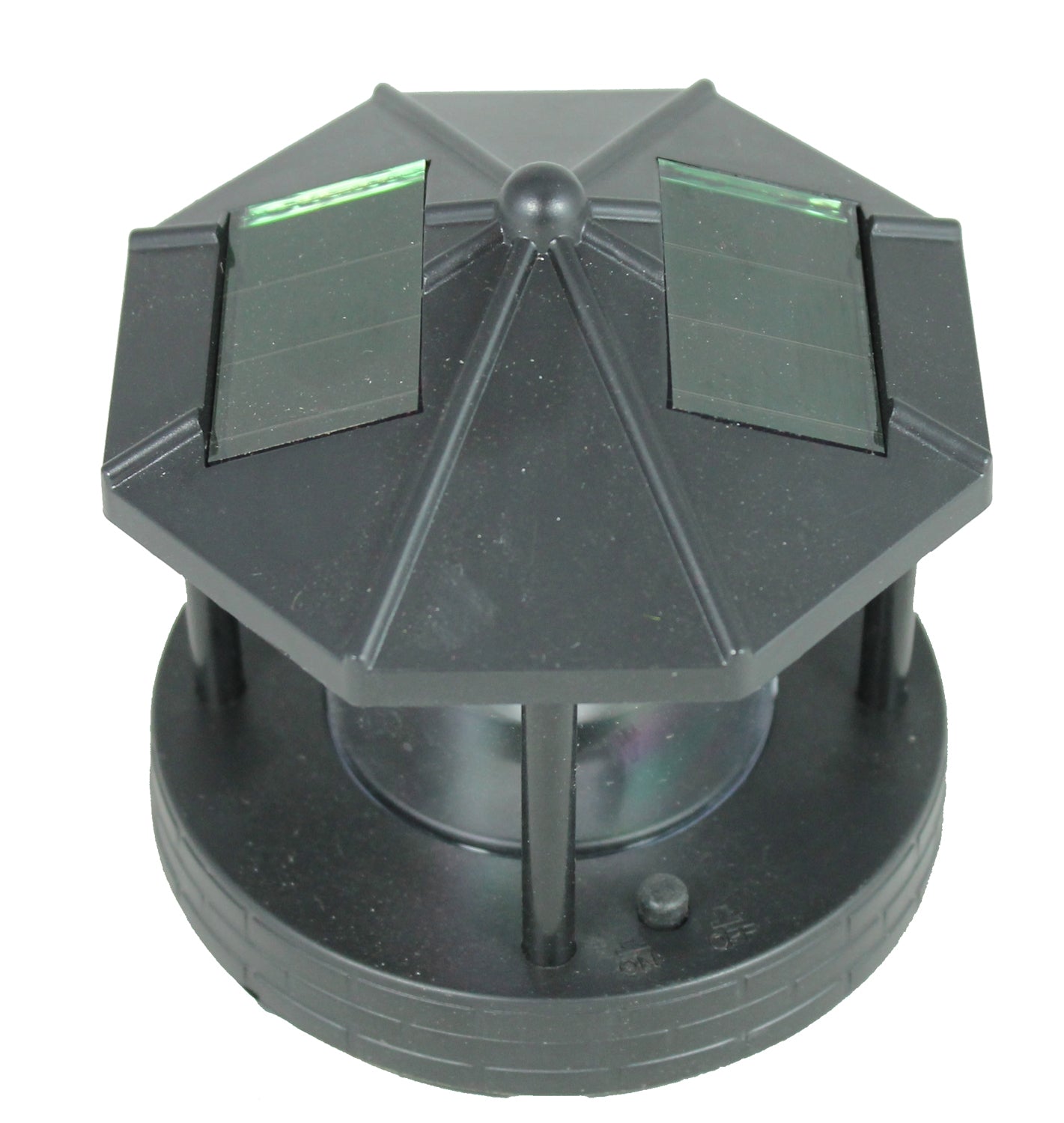 Leuchtturm Ersatzkopf für Deko Solar Leuchttürme mit Leuchtfeuer drehbar Solarkopf Ersatzteil