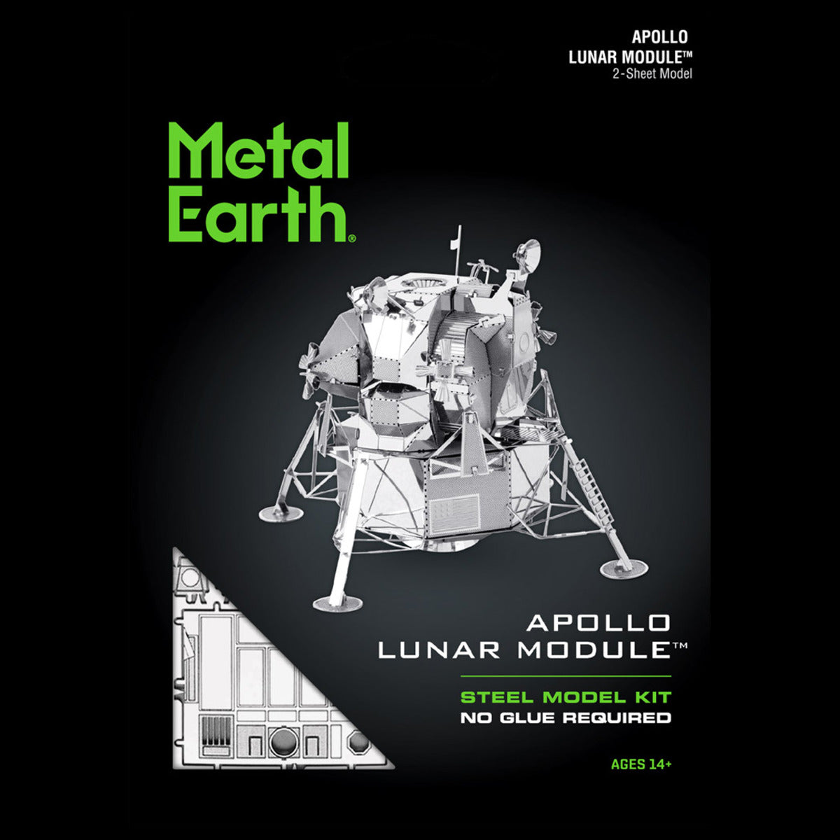 Metal Earth Metallbausätze MMS078 Apollo Lunar Module Metall Modell