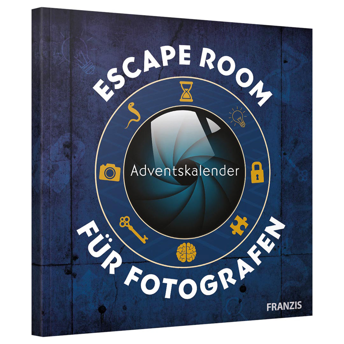 Franzis 60699 Adventskalender Escape Room für Fotografen 24 Rätsel für mehr fotografisches Know-how
