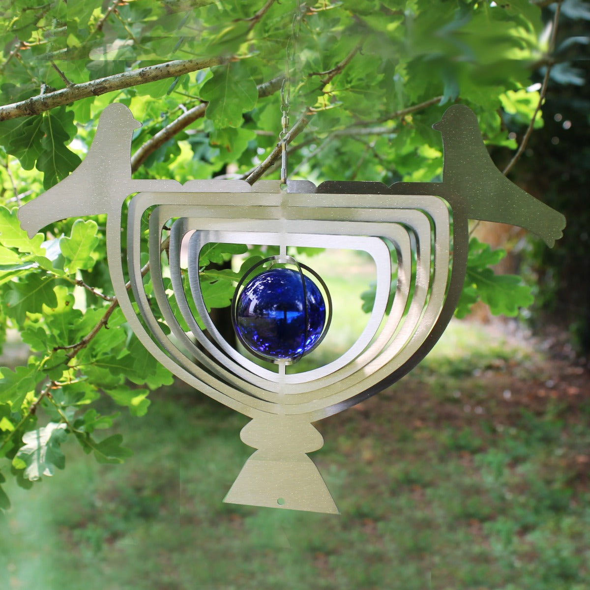 Windspiel Edelstahl 3D Wassertropfen Garten Deko – Hängende Skulptur Für Innen & Außen