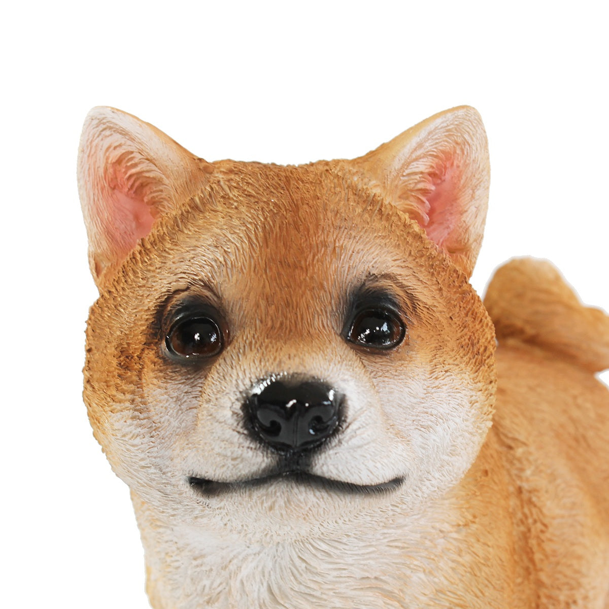 Hunde Figur Shiba Inu stehend Hund Tierfigur Hundefigur