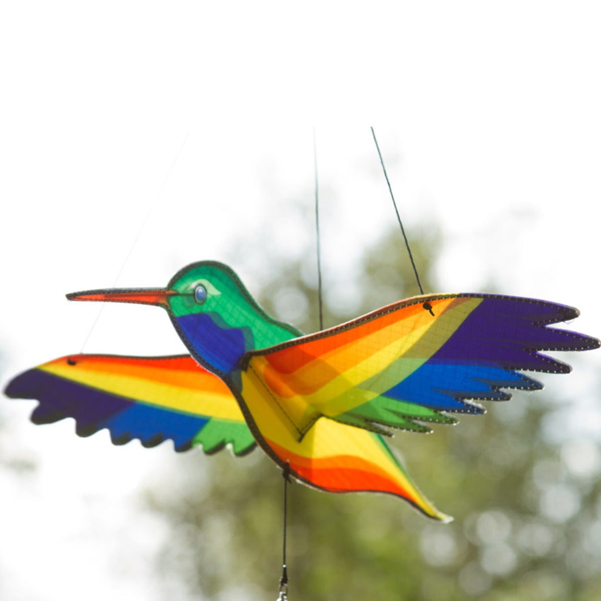 Windspiel Windspirale HQ Hummingbird 3D Twist Garten Dekoration