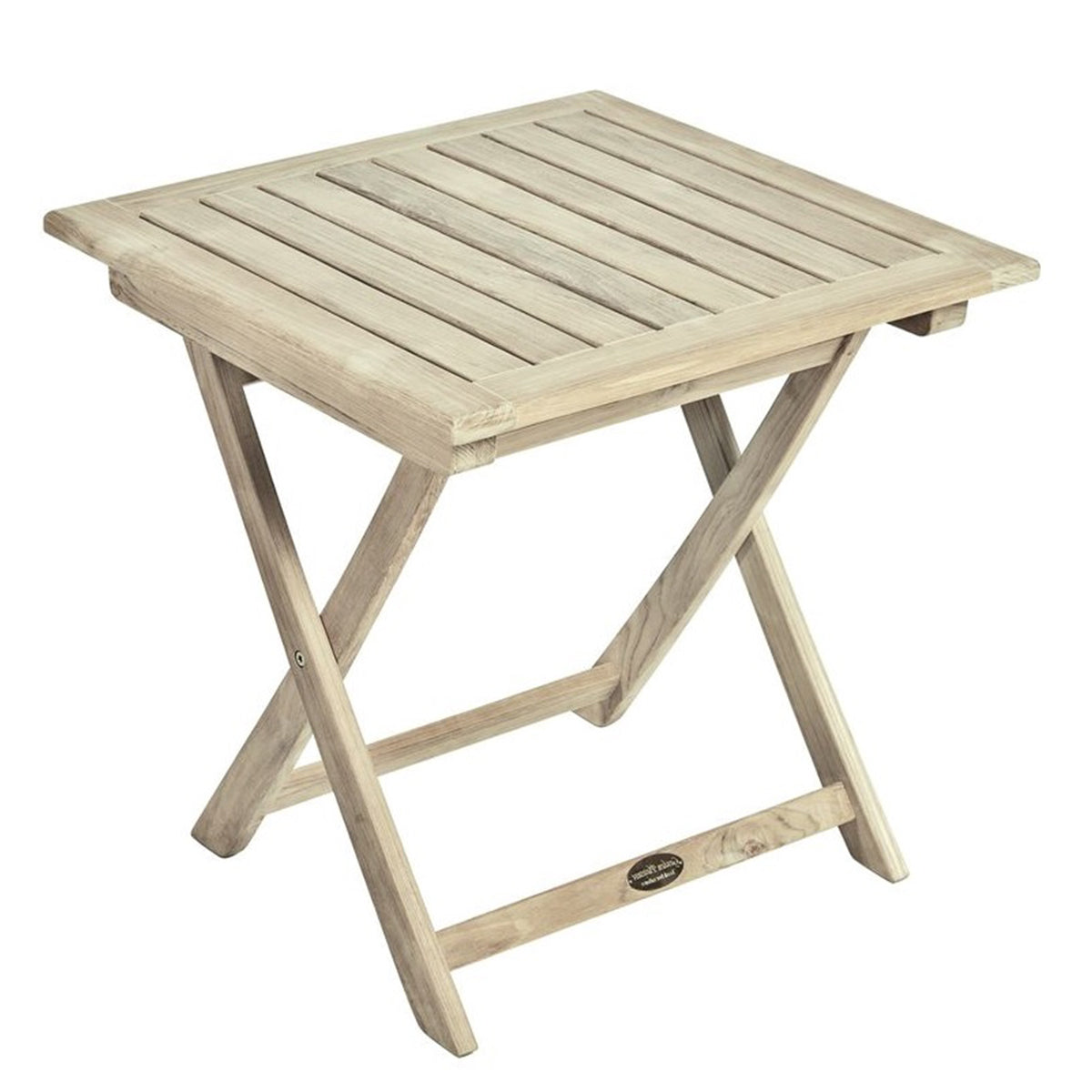 Gartentisch Teak Holz Holztisch Beistelltisch Balkontisch 50x50x50 cm Terrassentisch