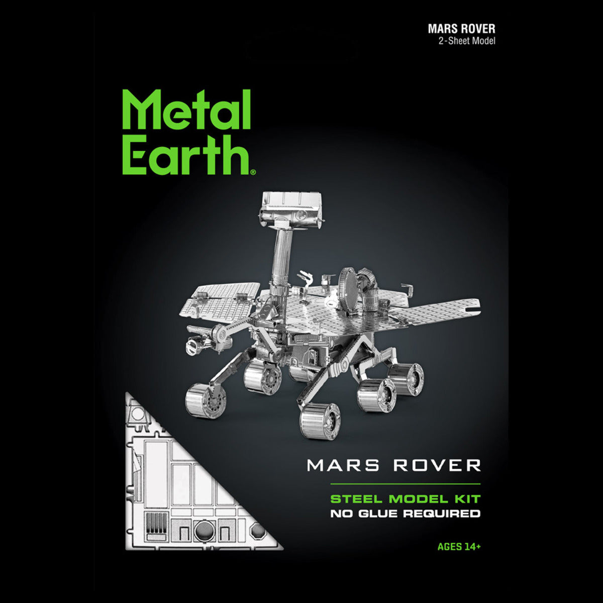 Metal Earth Metallbausätze MMS077 Mars Rover Metall Modell