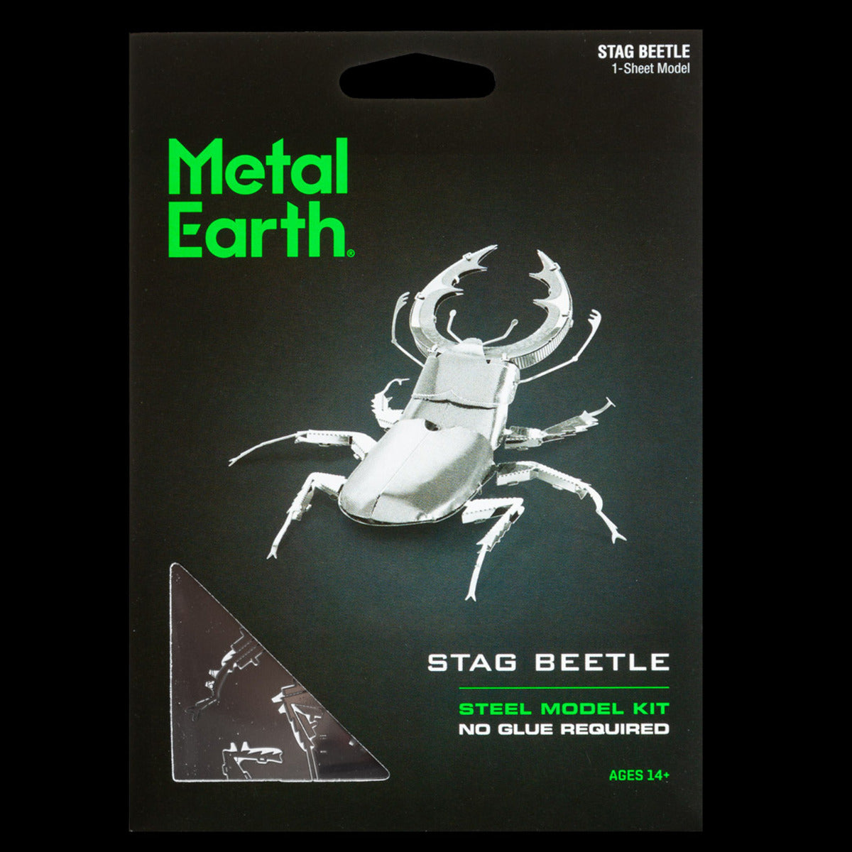 Metal Earth Metallbausätze MMS071 Stag Beetle Hirschkäfer Metall Modell