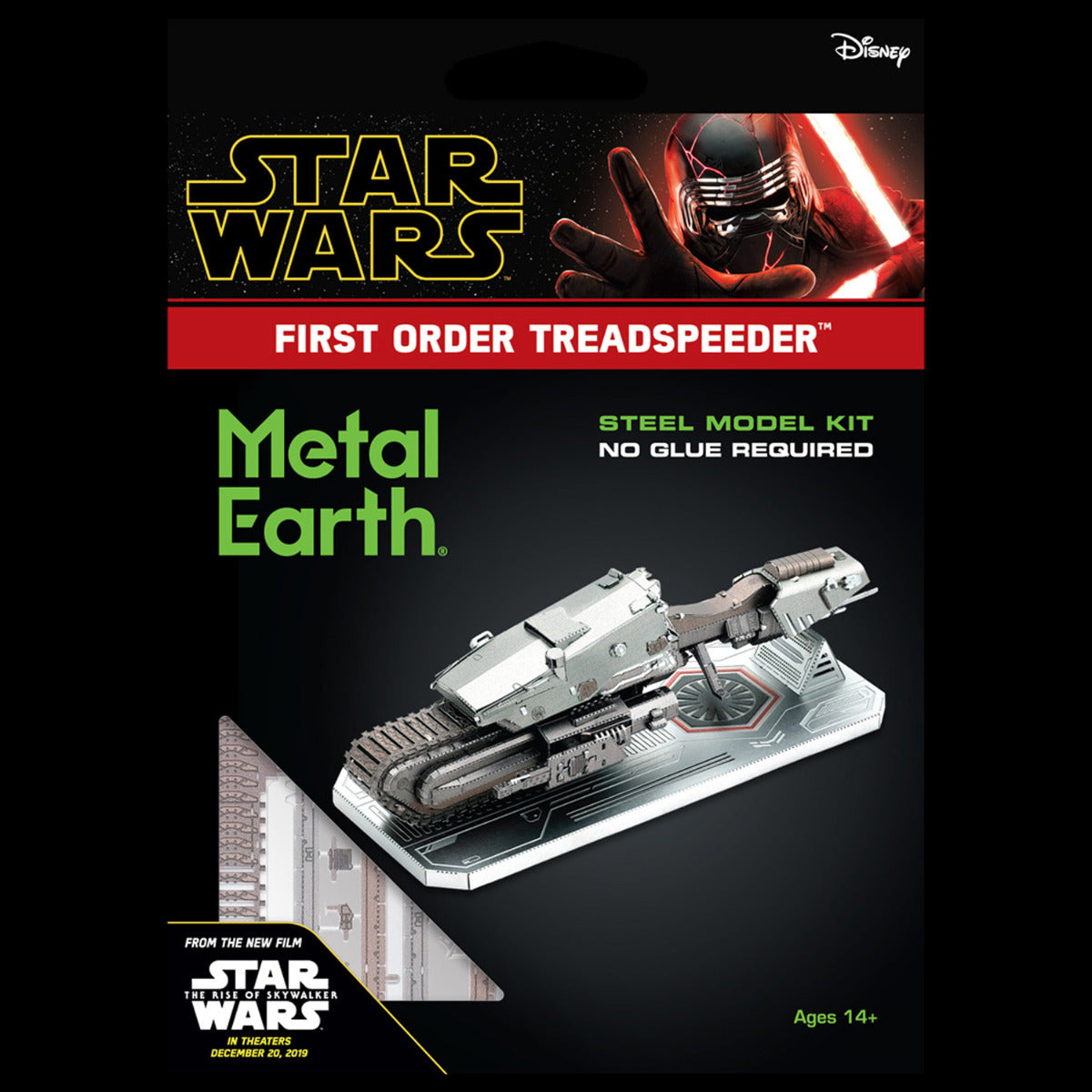 Metal Earth Metallbausätze MMS418 Star Wars “Der Aufstieg Skywalkers” First Order Treadspeeder Metall Modell