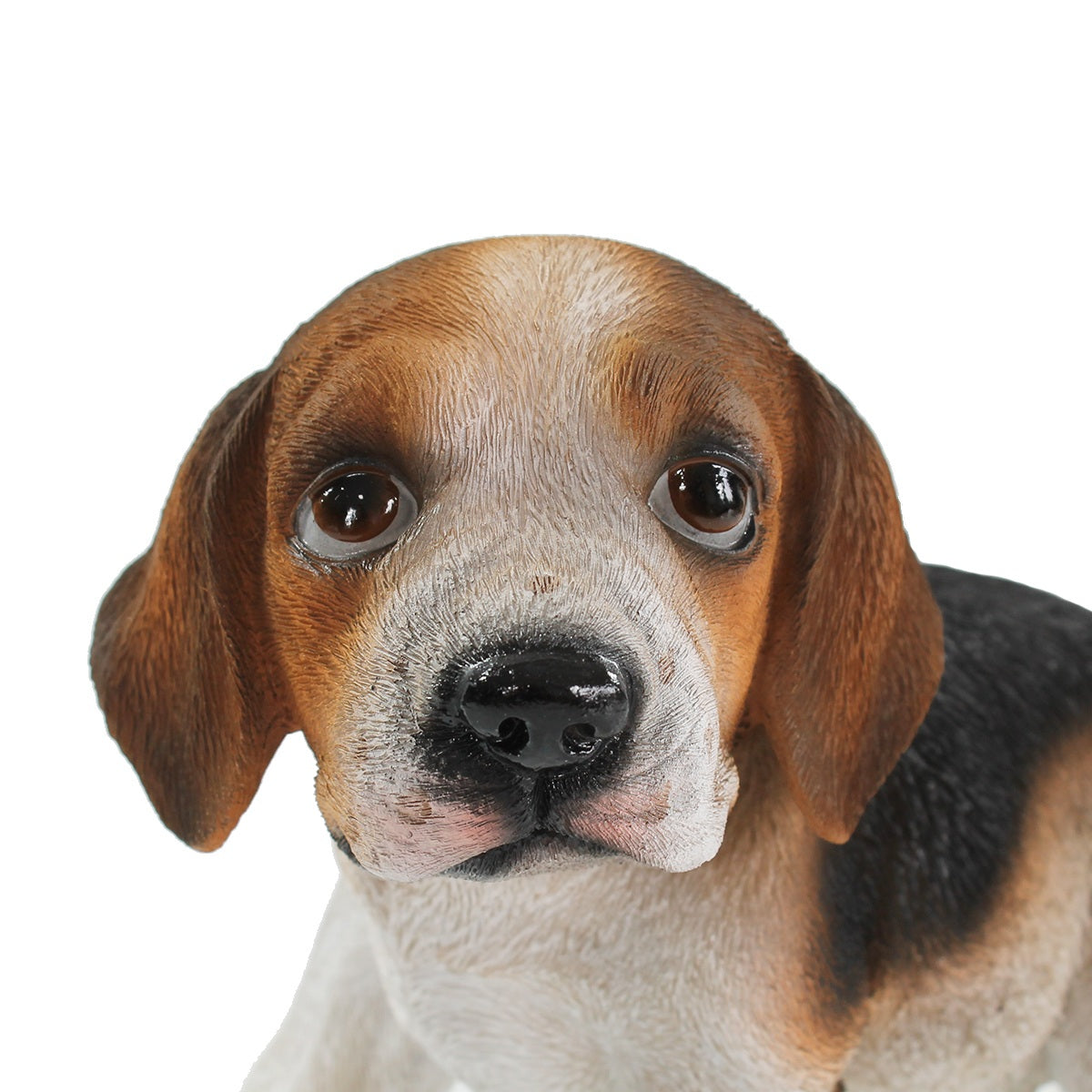 Beagle Figur stehend Hundefigur lebensecht Deko Hundefigur