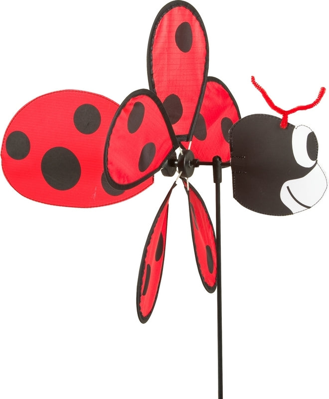 Windrad Windspiel HQ Spin Critter Ladybug Gartendeko Propeller