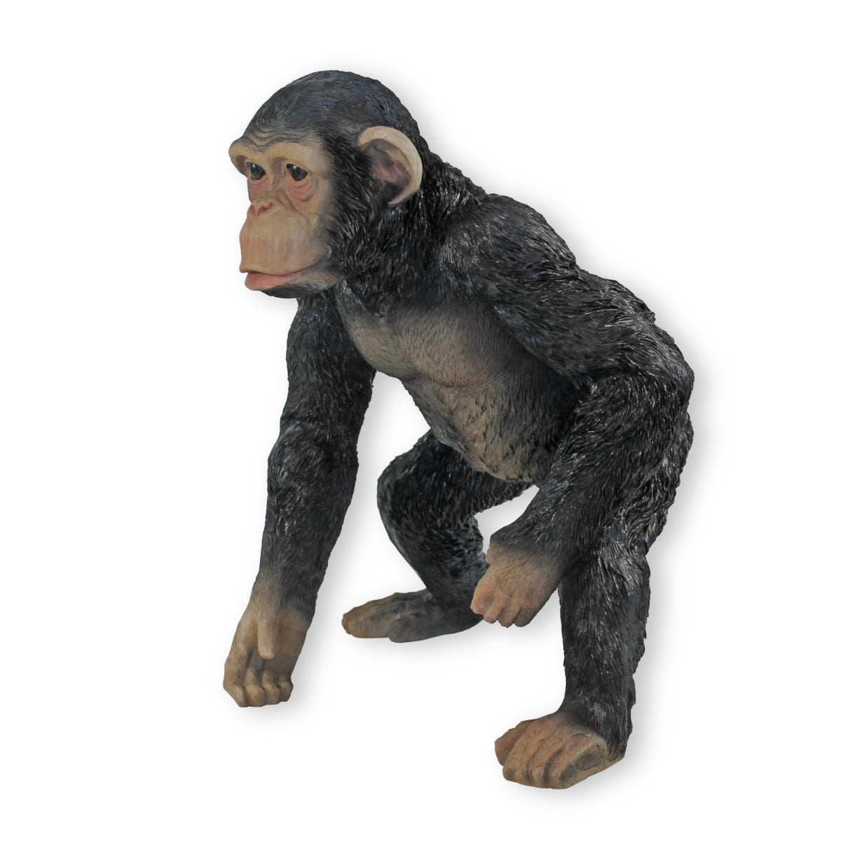 Affe Figur Deko Schimpanse jung Deko Affe Schimpanse Deko Tiere lebensecht