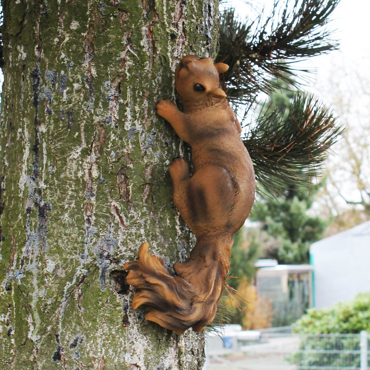 Eichhörnchen Figur zum aufhängen Baumdekoration Eichhörnchen Deko für Garten