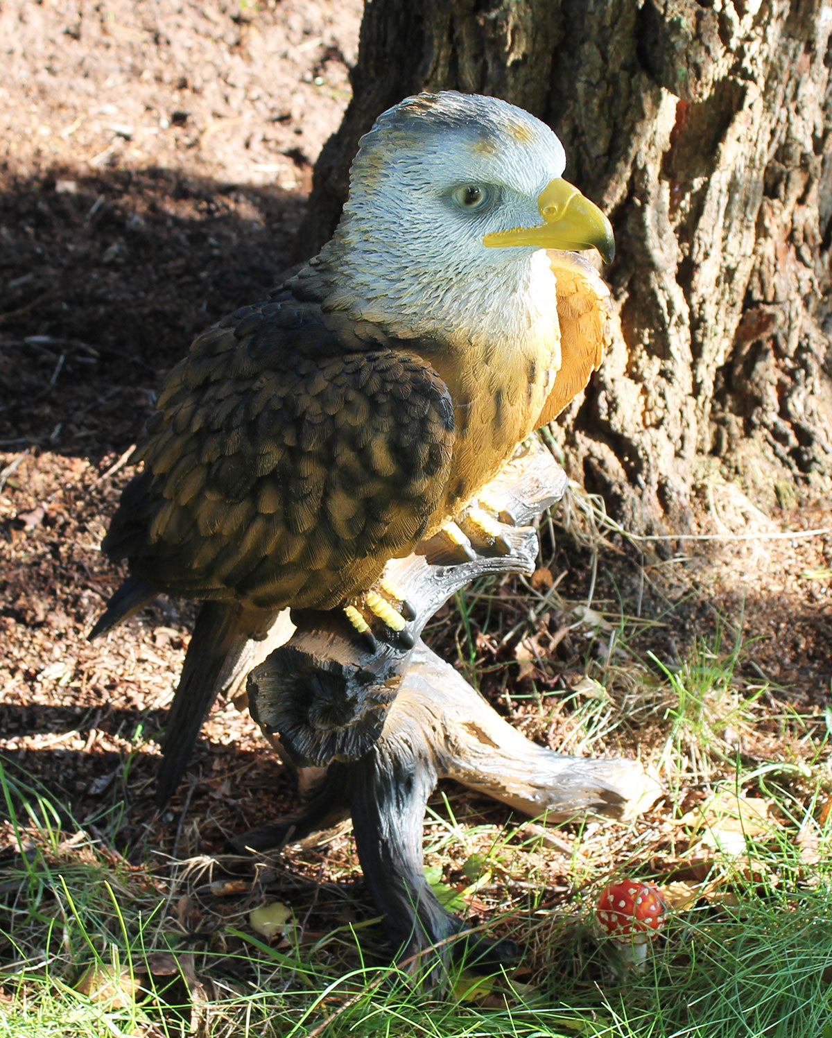 Dekofigur Weißkopfseeadler Greifvogel Höhe 50 cm Tierfigur Gartenfigur Vogeldeko Gartendeko