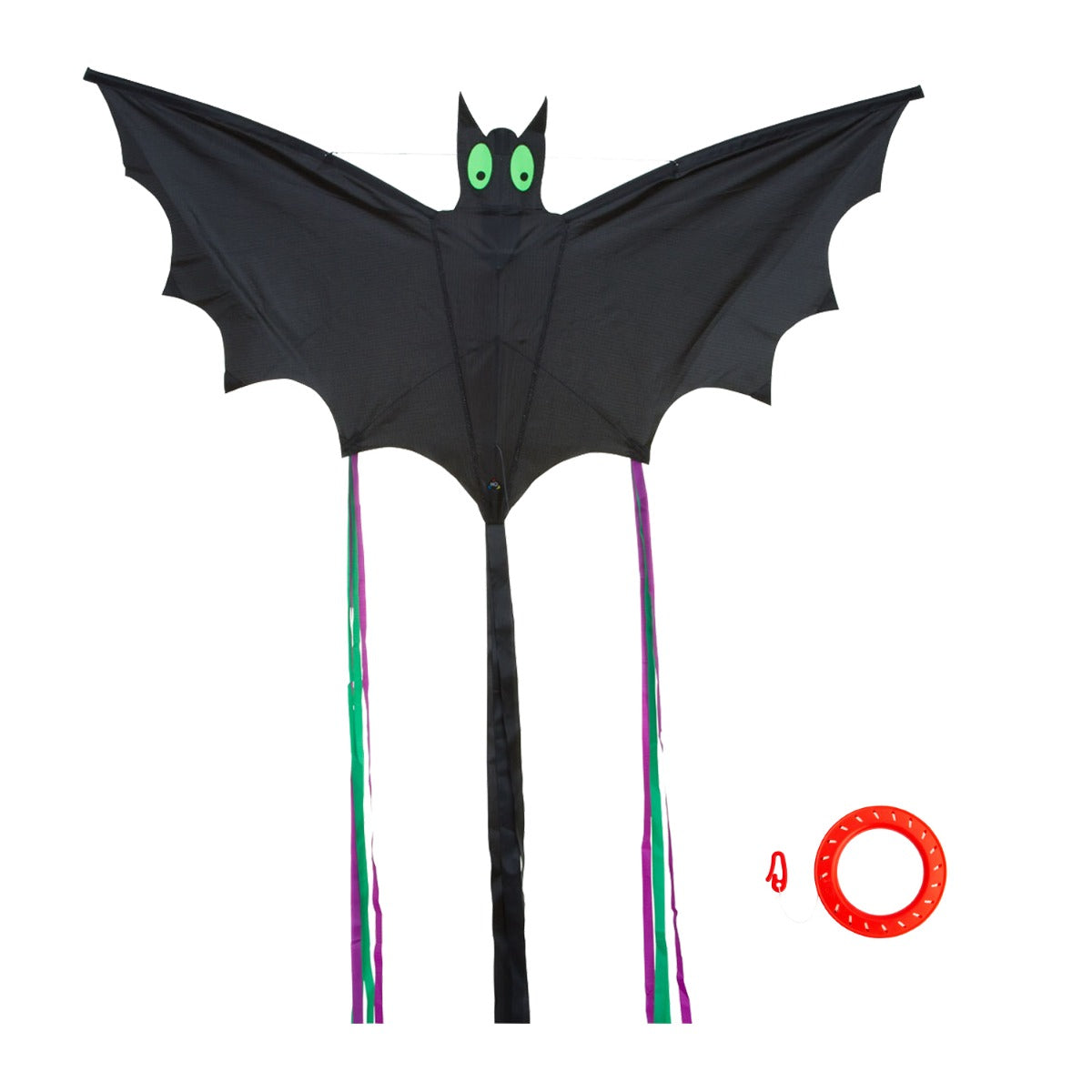 HQ Kinderdrachen Einleiner Creatures Bat Black L Fledermaus Drachen