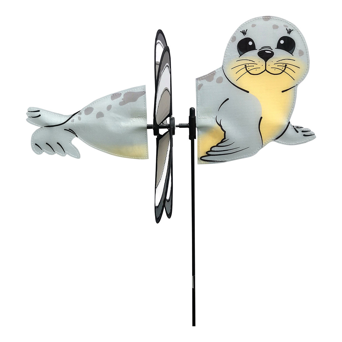 Windrad Windspiel HQ Spin Critter Seal Gartendeko Propeller