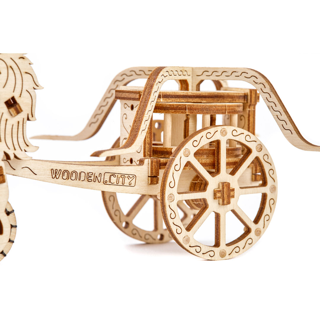 Woodencity Chariot Da Vinci Kampfwagen Holzmodell Bausatz Dekoration