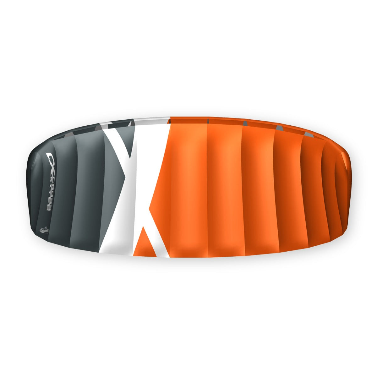 CrossKites Lenkmatte Boarder Orange 2.5 R2F Trainerkite Lenkdrachen mit Bar