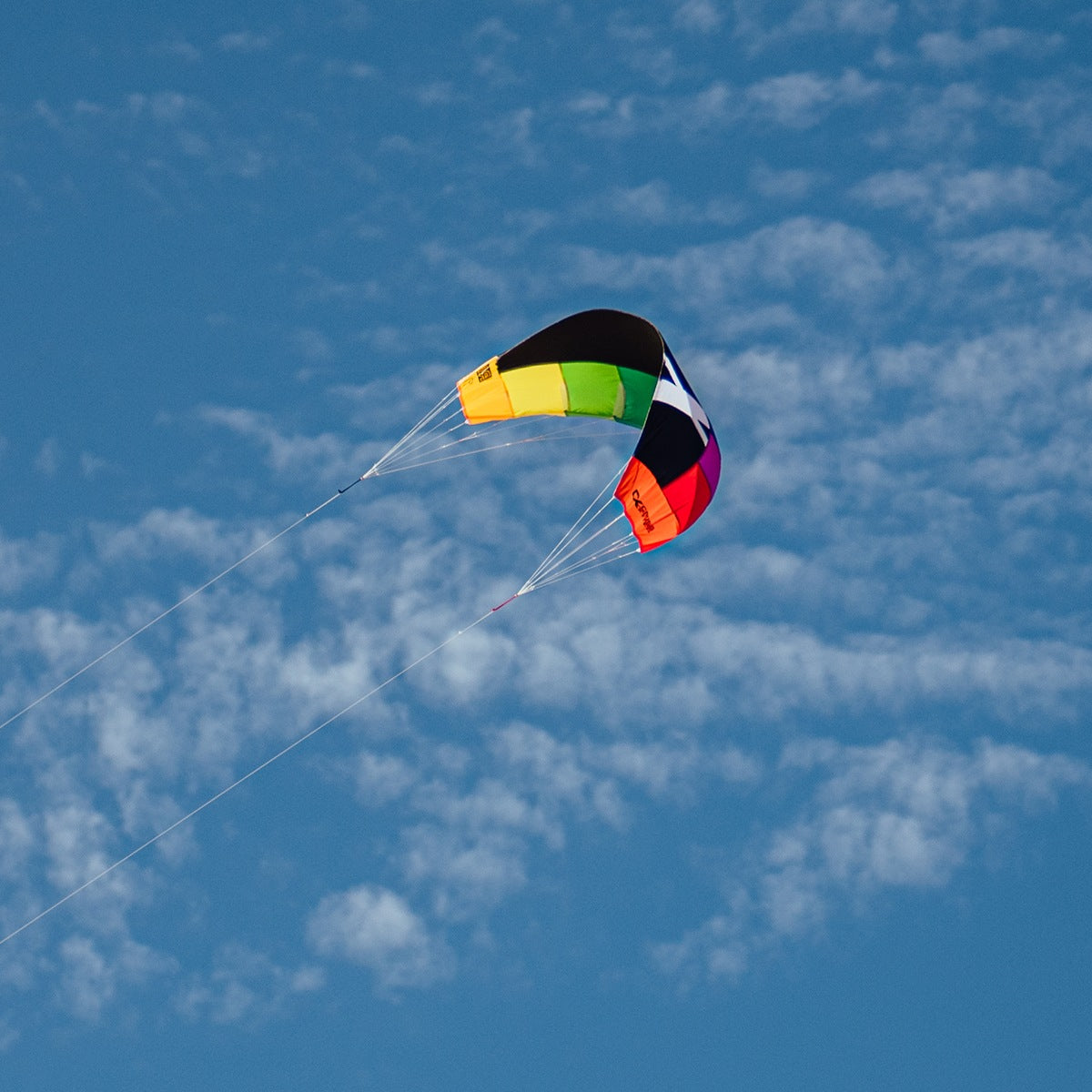 CrossKites Lenkmatte Rio 2.5 Rainbow R2F Allround Lenkdrachen Kite