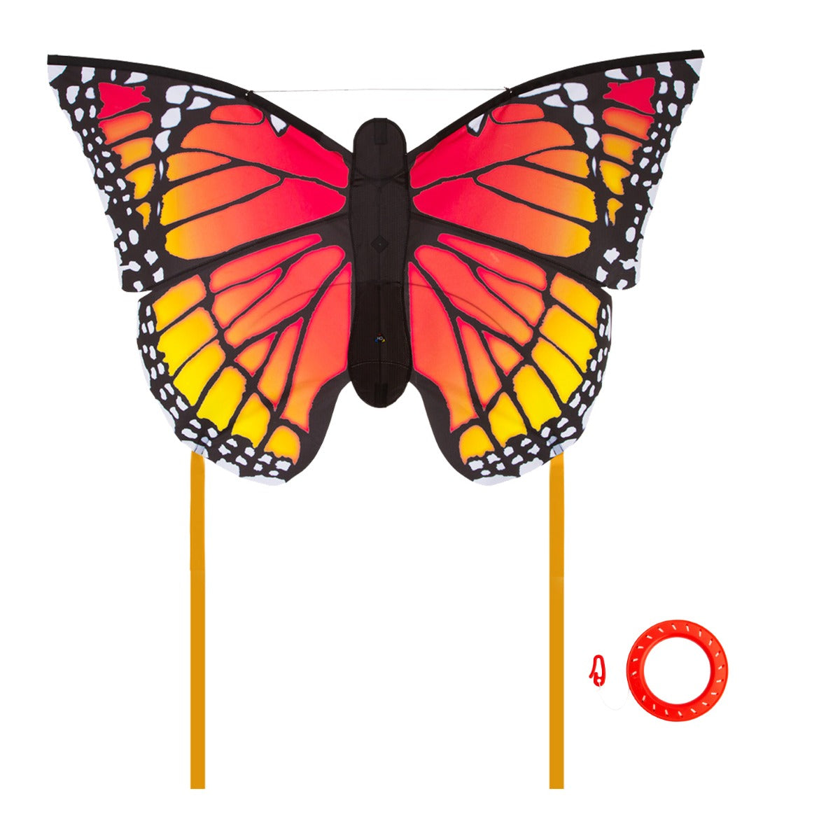 Kinderdrachen Einleiner Butterfly Kite Monarch L Schmetterling HQ Drachen