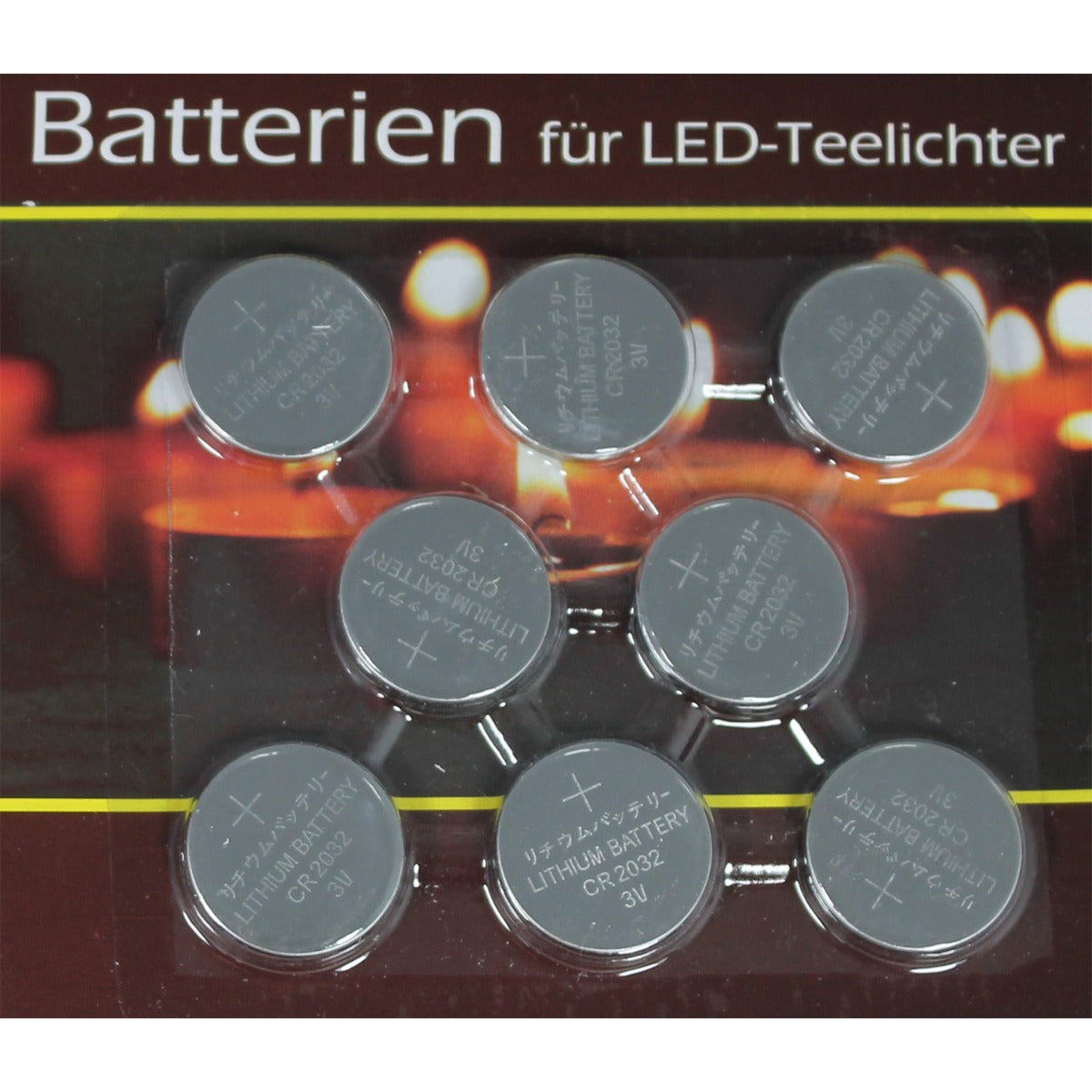 LED Lichterkette MICRO 4er Set à 10 Leuchten warmweiß Weichtnachtsbeleuchtung Batteriebetrieb für Innen inkl. Batterien
