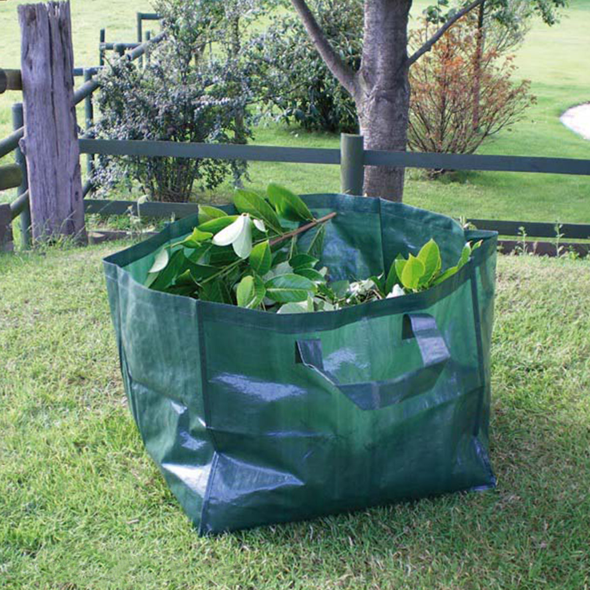 Gartensack Gartenabfallsack 120 Liter PE-Gewebe Abfallsack Laubsack
