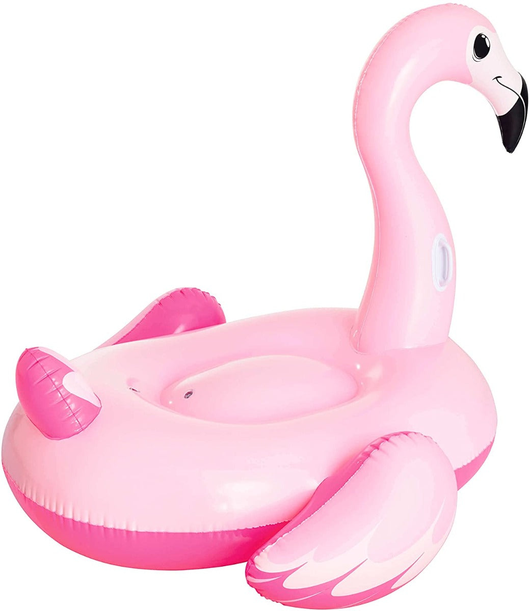 Schwimmtier Bestway Pretty Pink Flamingo Rider Badeinsel Flamingo Pool Tiere zum Aufblasen