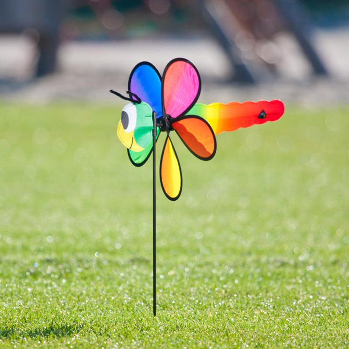 Windspiel HQ Spin Critter Dragonfly Gartendeko Windrad Windfahne