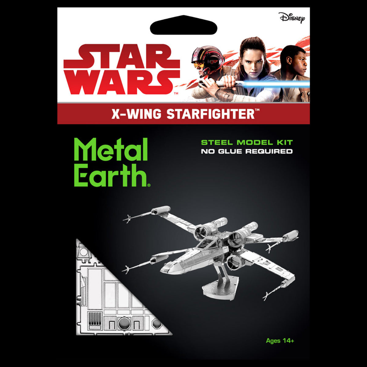 Metal Earth STAR WARS X-Wing Fighter MMS257 3D Figur Metallbausatz