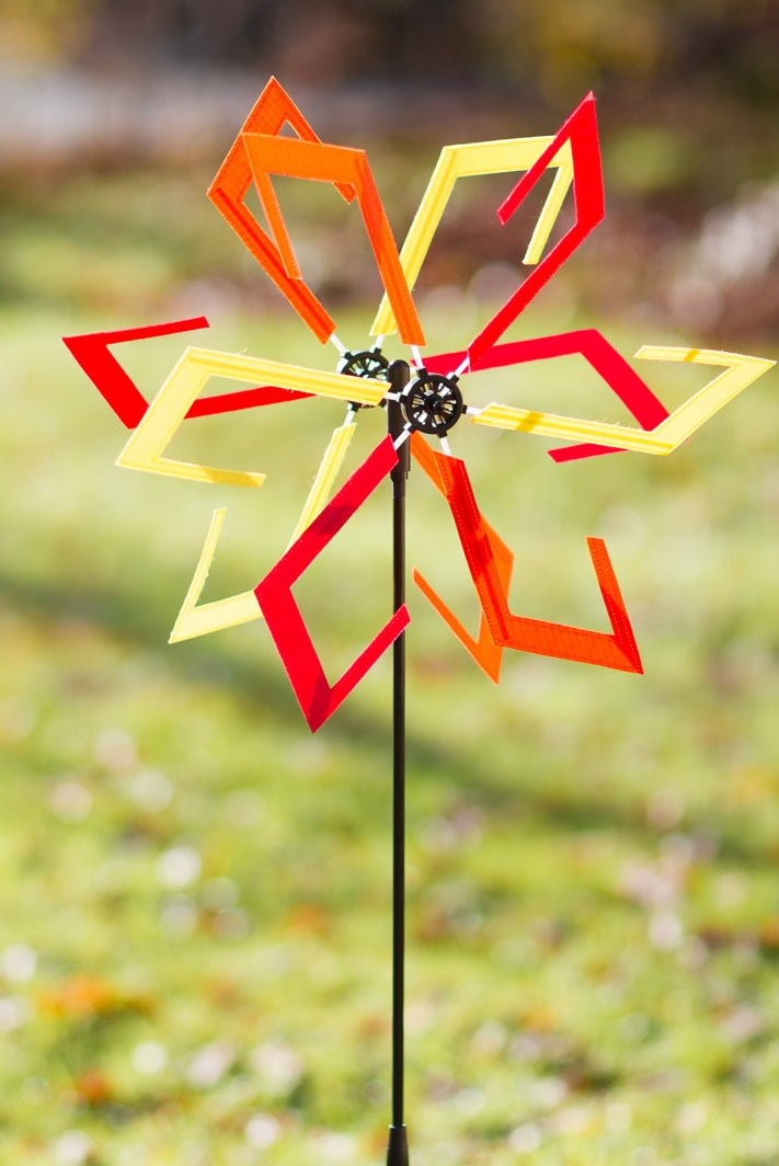 HQ Windspiel Design Line Windmill Arrowhead Dekoration Garten Windrad