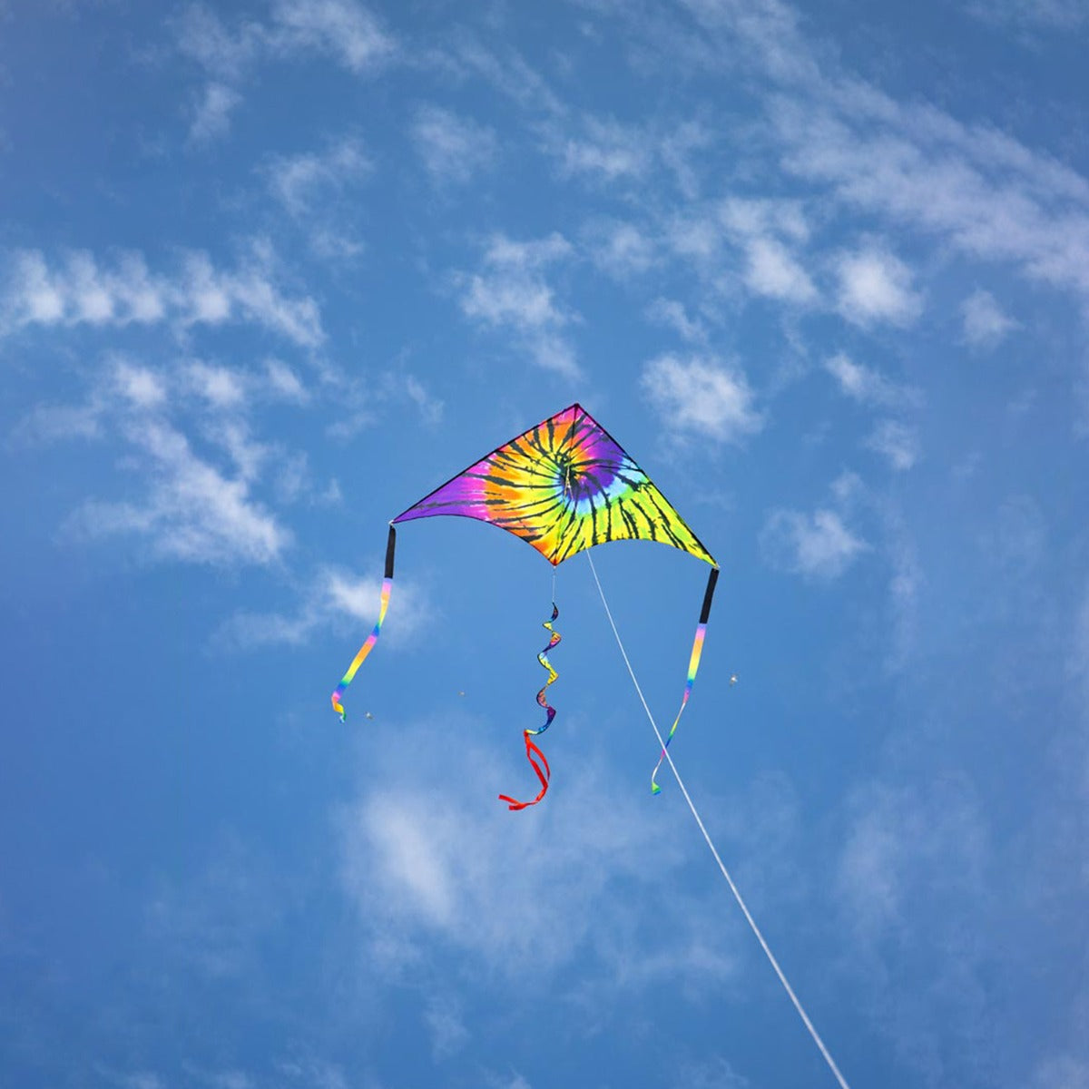 Kinderdrachen Einleiner Drachen HQ Delta Rainbow Rider 210 cm Flugdrache