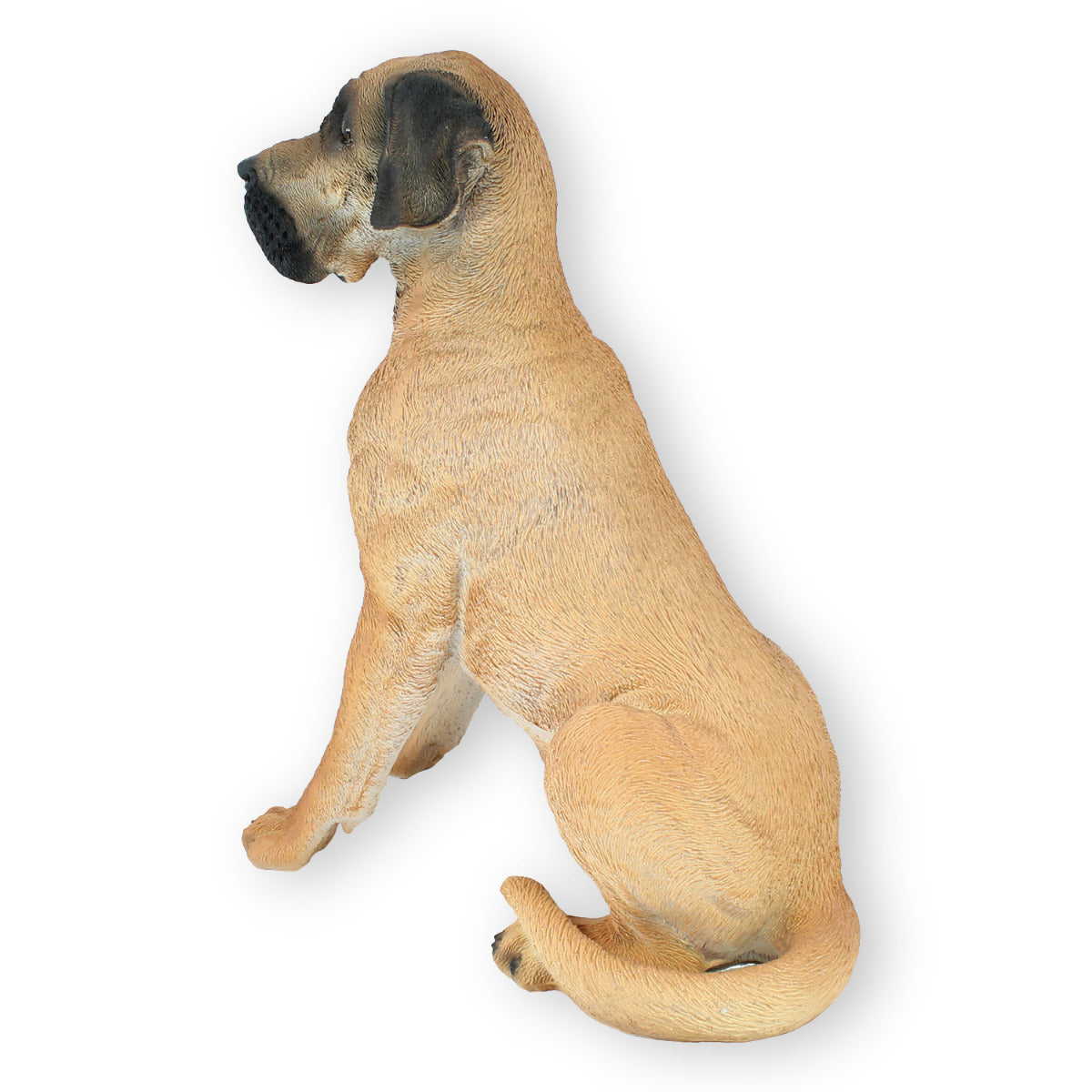 Hunde Figur Deutsche Dogge Charly braun 36 cm Tierfigur Gartenfigur