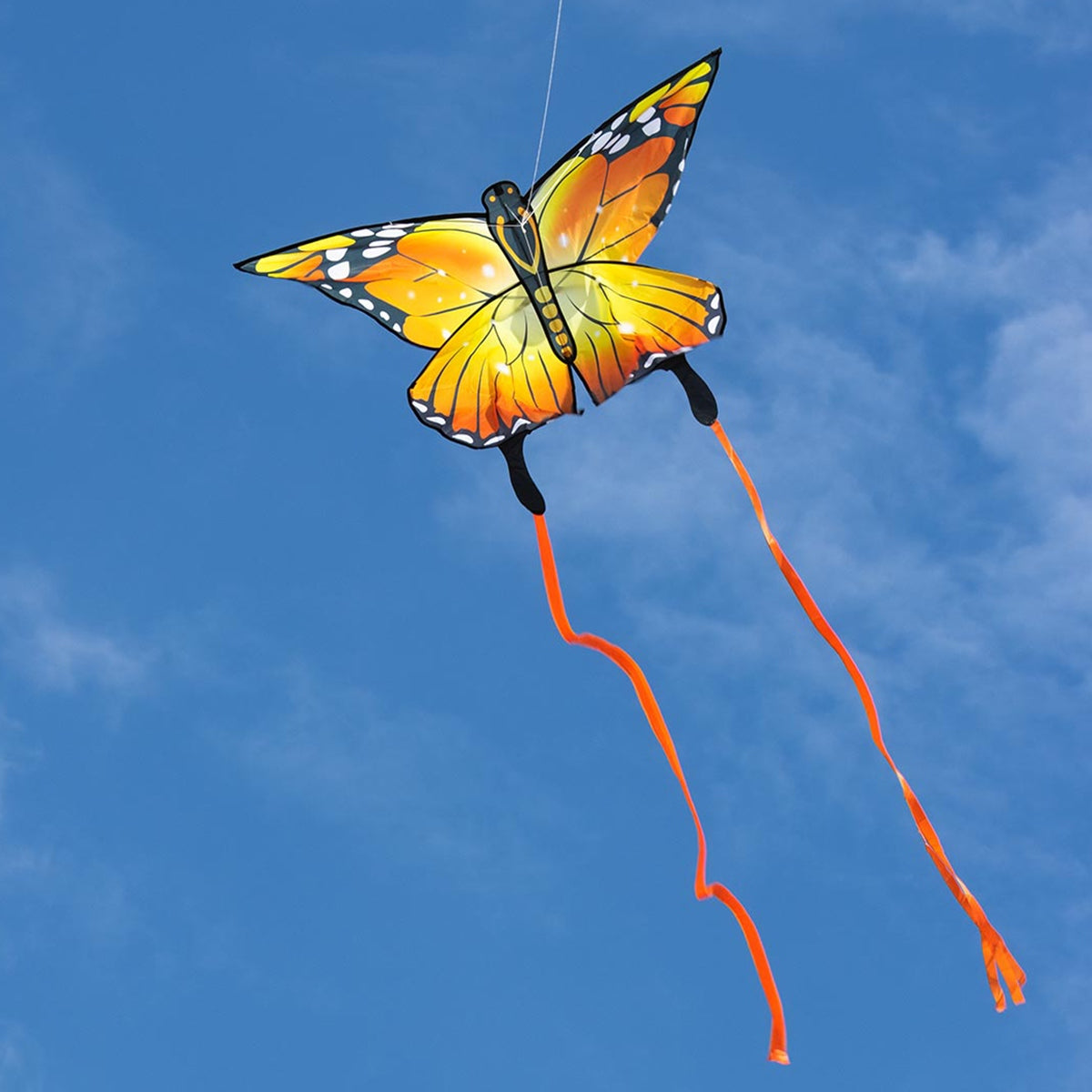 Kinderdrachen Einleiner Drachen HQ Butterfly Kite Monarch Schmetterling Flugdrache