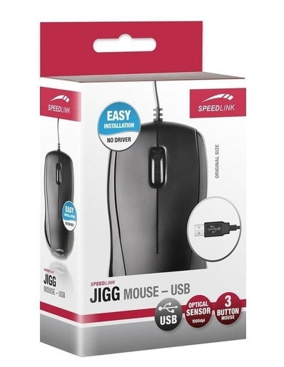 Speedlink Maus Jigg 6 Stück für PC Laptop Rechts- und Linkshänder 1000dpi USB