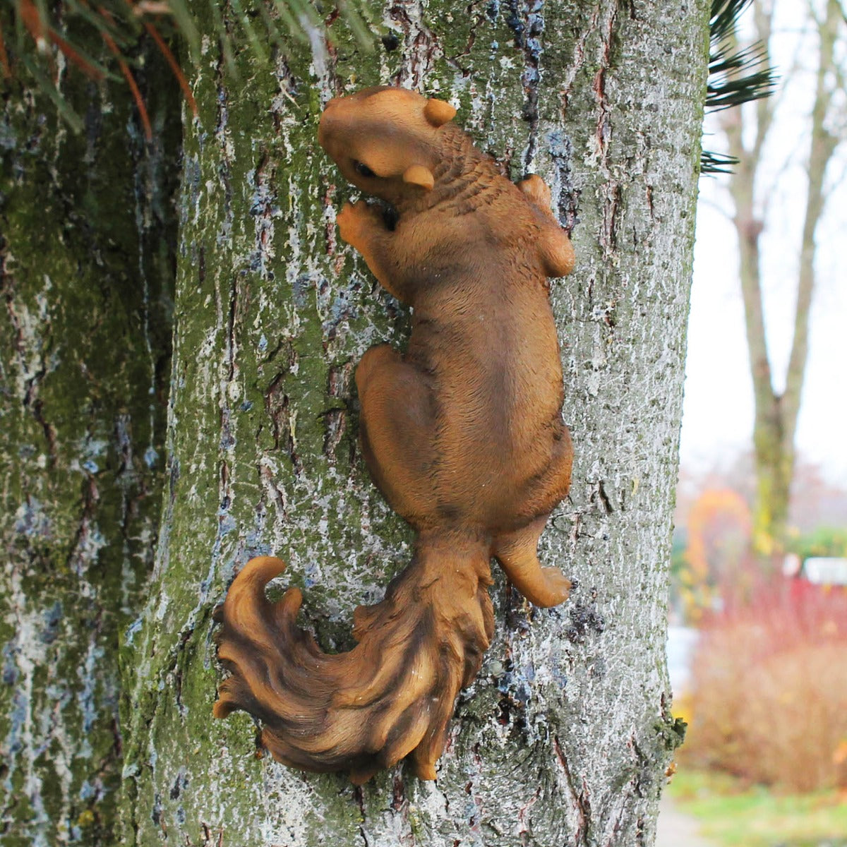 Eichhörnchen Figur zum aufhängen Baumdekoration Eichhörnchen Deko für Garten