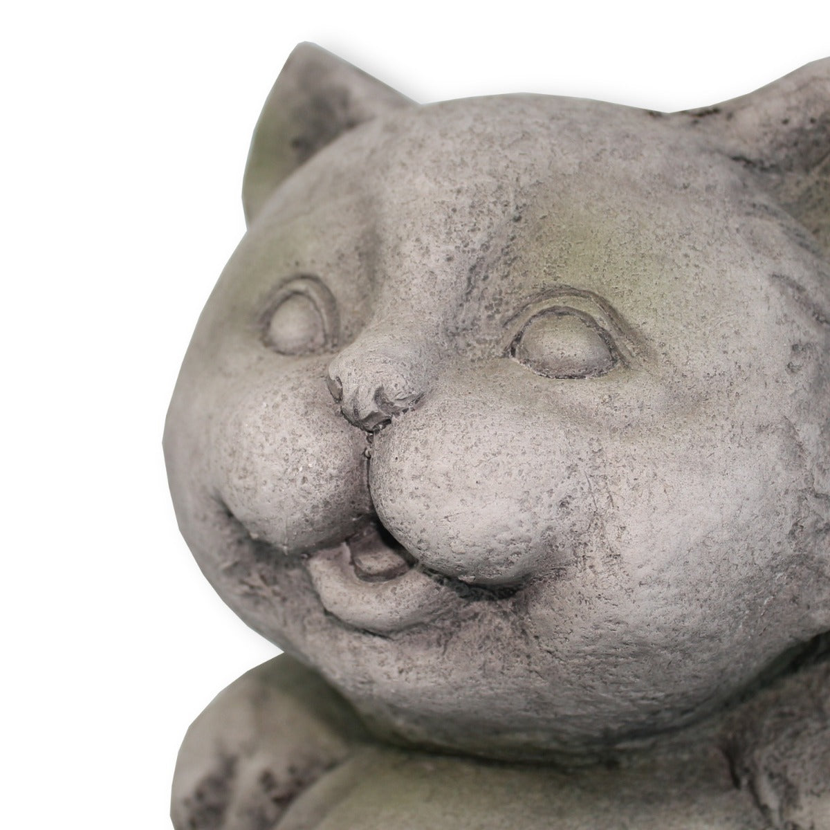 Katzenfigur in Betonoptik Deko Katze Gartenfigur Katzenfigur für draußen