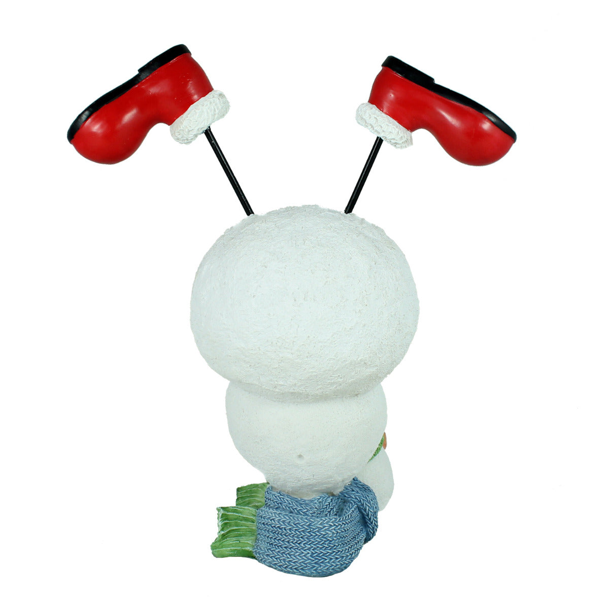 Schneemann Figur Handstand Weihnachtsfiguren für draußen Schneemann Deko outdoor Weihnachtsdeko