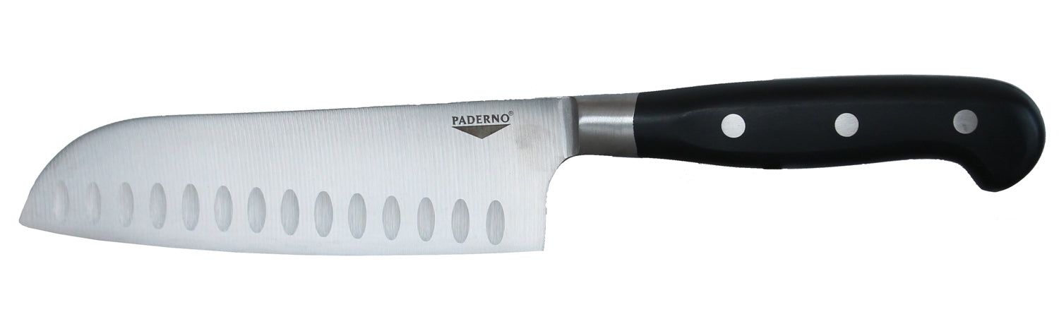 Paderno Santokumesser Küchenmesser Chefmesser 16,5 cm Edelstahl Messer