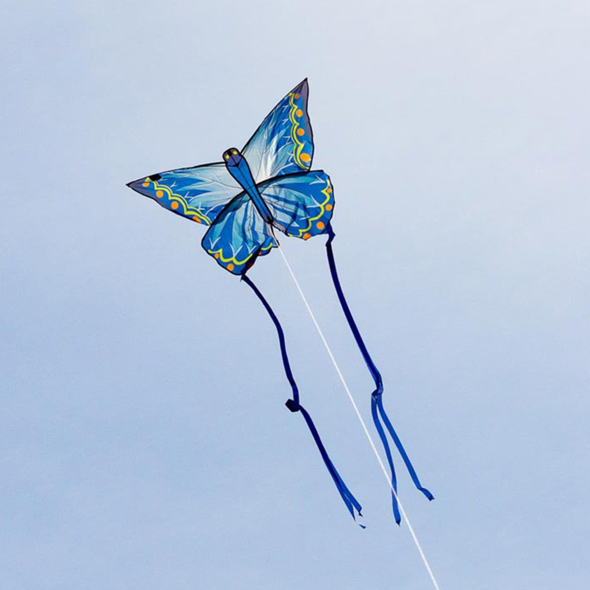Kinderdrachen Einleiner Drachen HQ Butterfly Kite Indigo Schmetterling Flugdrache