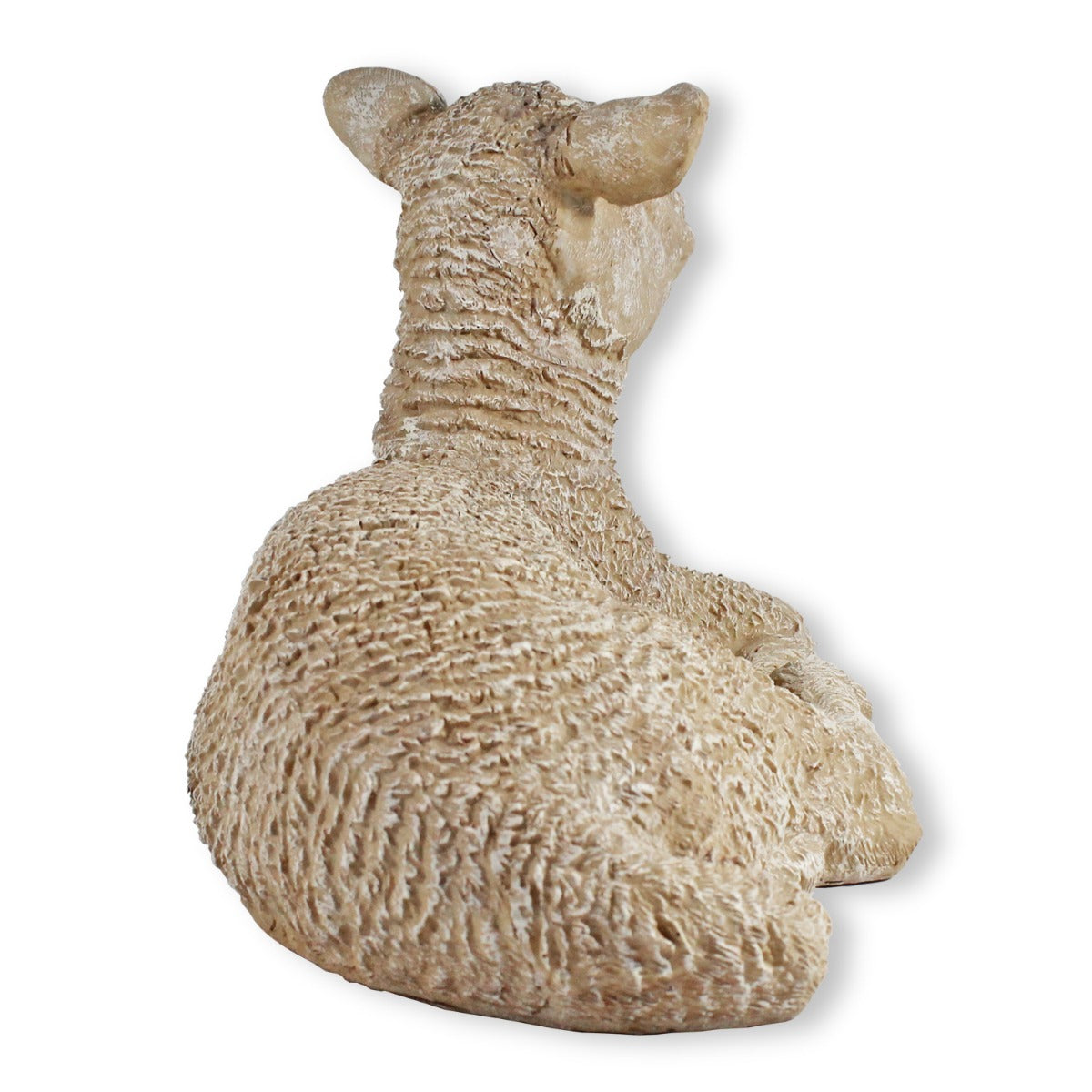 Gartenfigur Schaf Figur Nancy Schaf liegend Lamm Figur für den Garten