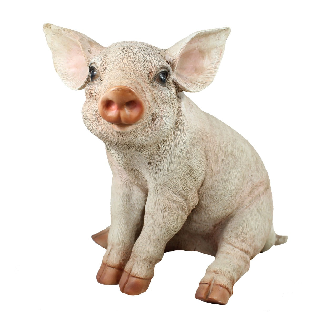 Schwein Figur Ferkel Trixi Figur Deko Schwein sitzend 23 cm