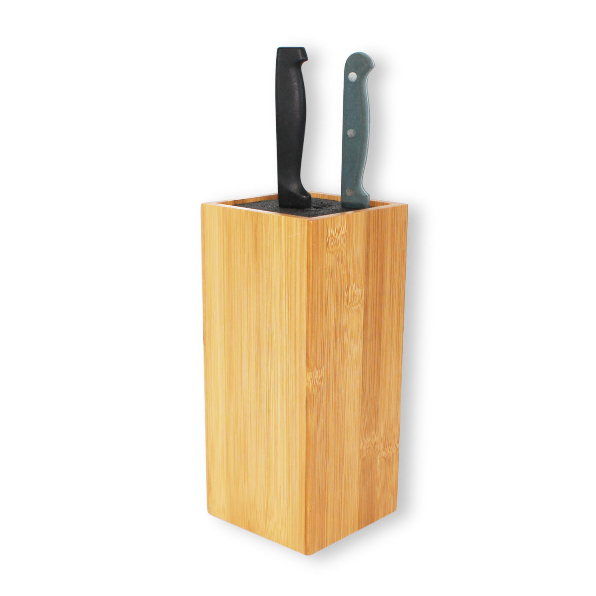 Messerblock ohne Messer aus Bambus Messerblock Holz ohne Messer leicht zu Reinigen