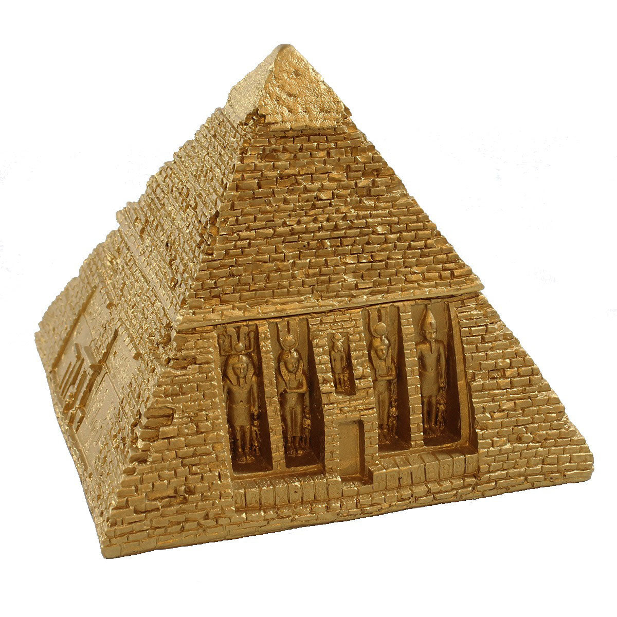 Dekofigur Pyramide Schmuckschatulle Schmuck Aufbewahrung Ägyptische Kultur
